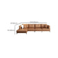 MODERNE 33.46 "H BRORN FAURUME PLICRIEUX COLON TOP SOFA ET CHAISE