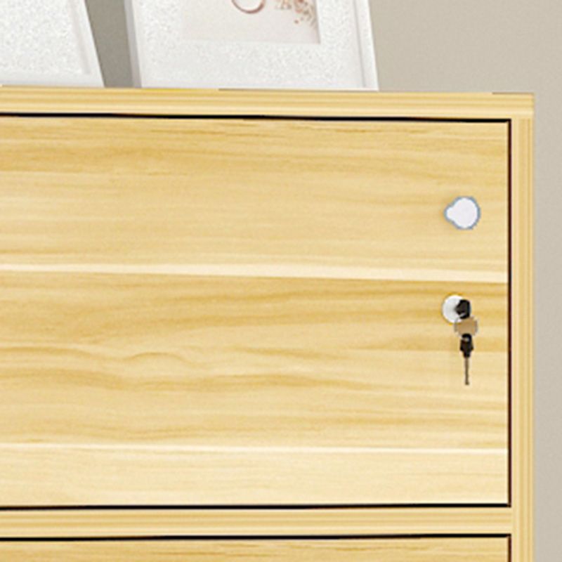 Armoire de rangement en faux bois moderne finition mate Armoire non en bois moderne avec portes à charnière