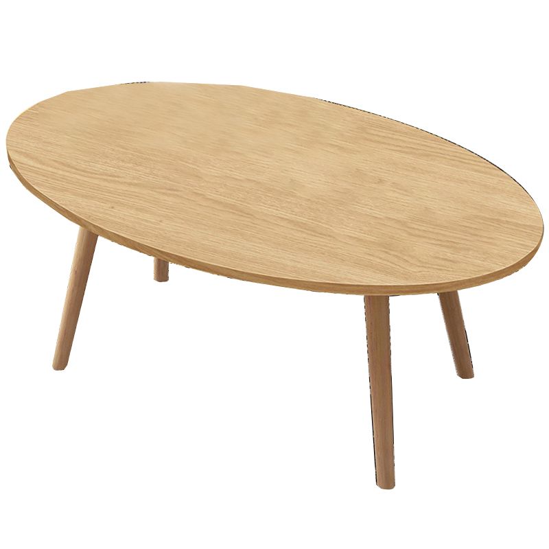Eigentijdse koffiecocktailtafel Houten salontafel met 4 poten