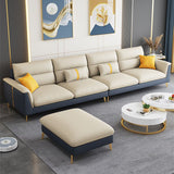 Cojín de brazos empotrados con sofá resistente a las manchas sofá