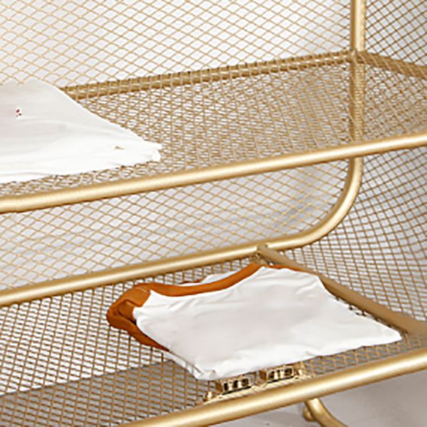 Contemporary Style Wardrobe Cabinet Metal Wardrobe Closet for Bedroom Clearhalo 'Armoires & Wardrobes' 'armoires_wardrobes' 'Bedroom Furniture' 'furn' 'furn_armoires_wardrobes' 'Furniture' 1200x1200_5e0b46ff-4a9a-4752-97e6-d3291853debb