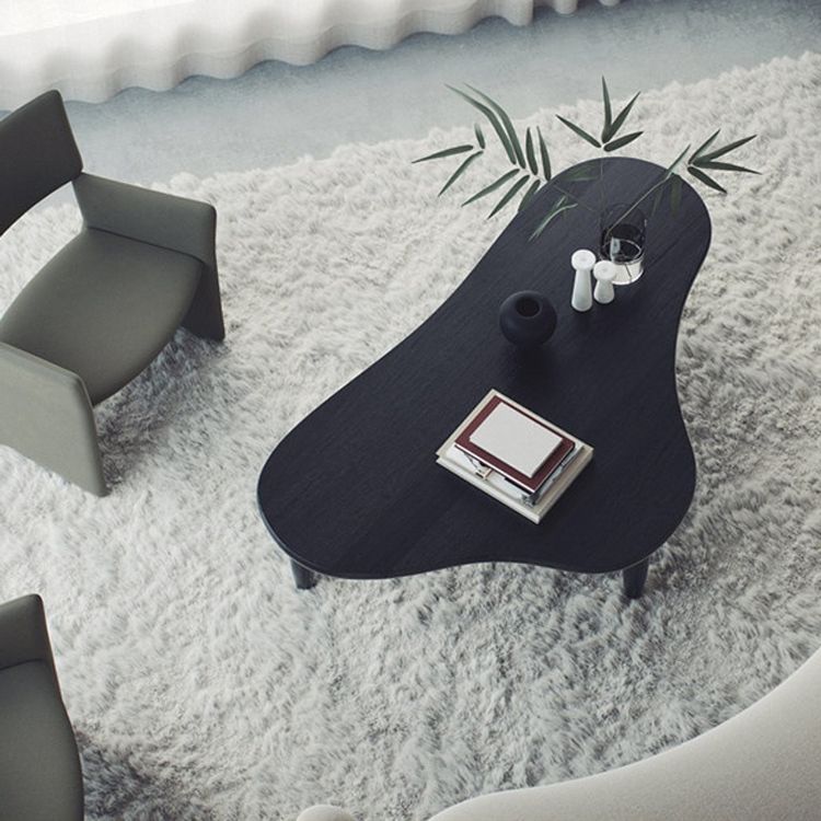 Table basse en bois massif table basse de style nordique pour le salon