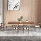 Modern 1/6 Pieces Dining Set Rectangle Pine Wood Dining Table for Kitchen Dining Room
