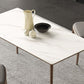 Eettafelset met stenen blad en essenhouten frame, 1/3/4-delige moderne dinetteset