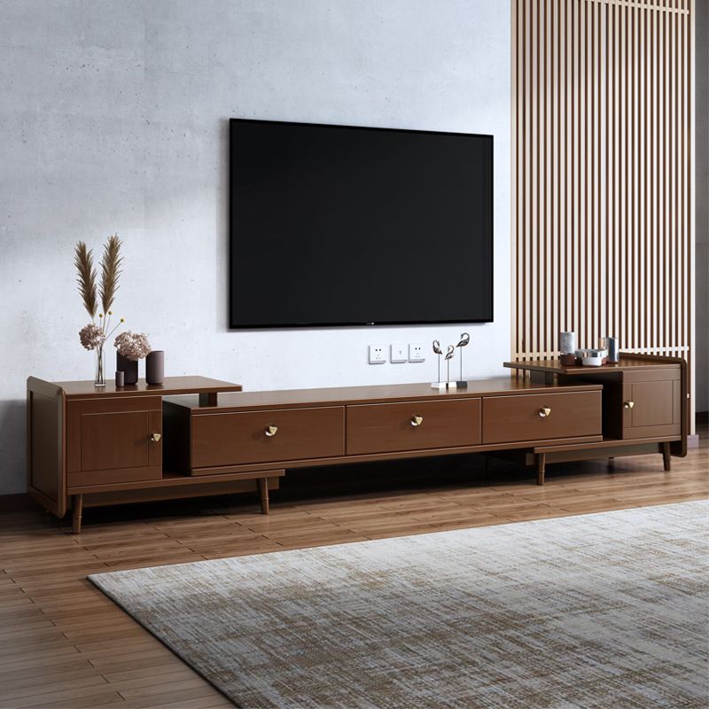 Modern TV Media Stand Wood TV Stand Console with Splayed Wooden Legs Clearhalo 'furn' 'furn_tv_stands_entertainment_centers' 'Furniture' 'Living Room Furniture' 'TV Stands & Entertainment Centers' 'TV Stands & Media Storage Furniture' 'tv_stands_entertainment_centers' 1200x1200_5e0e99d6-bca4-4b6b-8ba4-f10cd7fa9c69