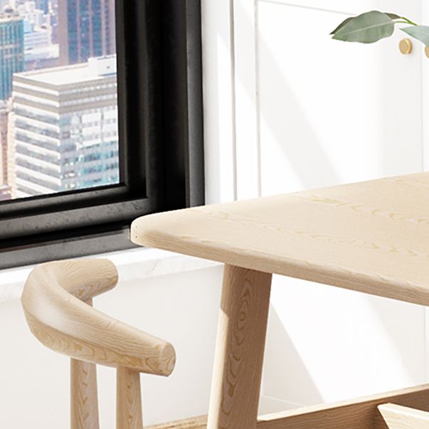 Modern 1/2/5/7 Pieces Dining Set Rectangle Wood Dining Table for Kitchen Clearhalo 'Dining Room Sets' 'Dining Tables & Seating' 'dining_room_set' 'furn' 'furn_dining_room_set' 'Furniture' 'Kitchen & Dining Furniture' 'kitchen&dining_furn' 'kitchen' 1200x1200_5e10b7bd-78bd-489a-bf26-5f89a0bf5a6e