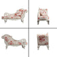 French Country Chaise Lounge Couch Flower Chaise with One Armed Clearhalo 'Chairs & Seating' 'Chaise Lounge' 'chaise_lounge' 'furn' 'furn_chaise_lounge' 'Furniture' 'Living Room Furniture' 1200x1200_5e1300e4-07b6-4882-92d4-ceb70fa0c2f3