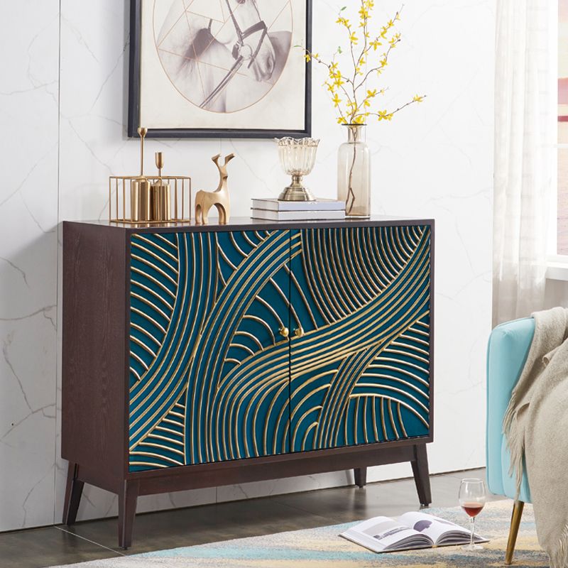 Engineered Wood Buffet Table Contemporary Dining Server for Kitchen Clearhalo 'buffet_sideboard' 'Buffets & Sideboards' 'furn' 'furn_buffet_sideboard' 'Furniture' 'Kitchen & Dining Furniture' 1200x1200_5e1472d2-1a4c-4f94-91e7-42a4df73e4e1