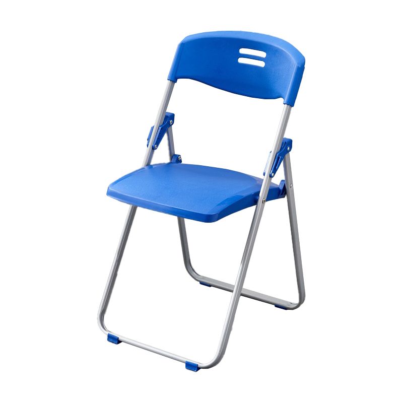 Moderna sedia da ufficio imbottita senza braccio senza ruote sedia da ufficio in acciaio