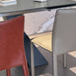 Home Dining Room Side Chair Faux Leather Armless Dining Chairs