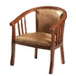 Modern Simple Arm Chair Wooden Base Upholstered Guest Chair for Dining Room Clearhalo 'Dining Chairs' 'Dining Tables & Seating' 'dining_chair' 'furn' 'furn_dining_chair' 'Furniture' 'Kitchen & Dining Furniture' 1200x1200_5e161d01-22dd-4640-b2b8-e7362ccab2a4