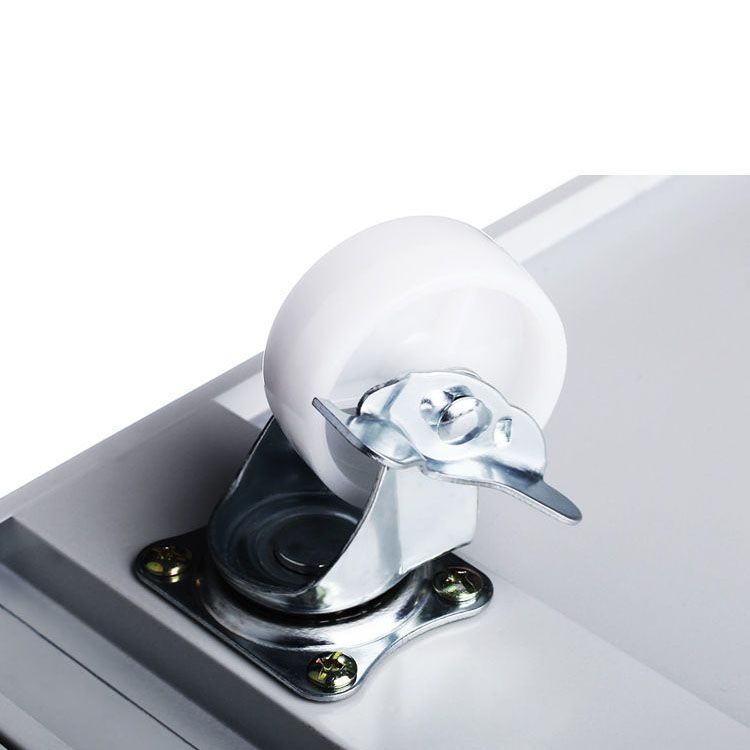 Archivo de almacenamiento de gabinete de acero moderno con castores para el hogar y la oficina