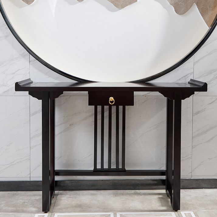 31.5 "lange 1-lads console tabel massief hout accenttafel voor hal