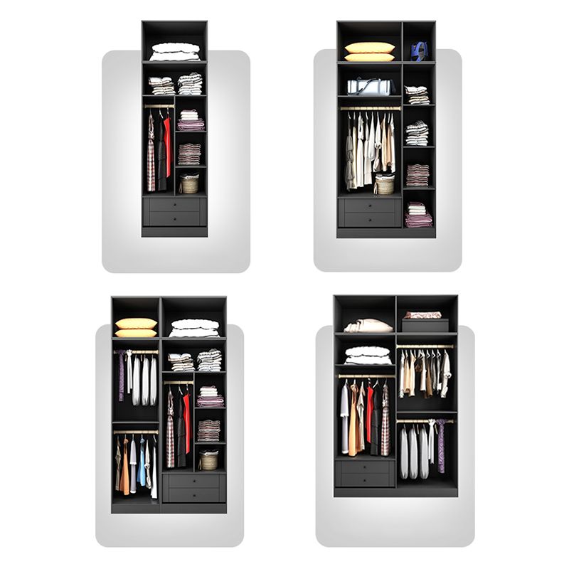 Modern Manufactured Wood Storage Cabinet High Gloss White Cabinet Clearhalo 'Armoires & Wardrobes' 'armoires_wardrobes' 'Bedroom Furniture' 'furn' 'furn_armoires_wardrobes' 'Furniture' 1200x1200_5e18463b-1c65-4267-9433-e2830c1605f1