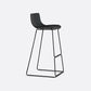 Nordic Bar-stool Plastic Counter Bar Stool for Kitchen Bar with Metal Legs Clearhalo 'Bar Furniture' 'Bar Stools' 'bar_stools' 'furn' 'furn_bar_stools' 'Furniture' 'furniture_bar_stools' 'Kitchen & Dining Furniture' 1200x1200_5e18ac60-e344-432e-85ad-4beb4b2b4c15