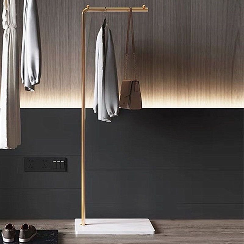 Kleiderregal Eingangs -Kit Hängende Schiene frei stehende Kleiderbügel