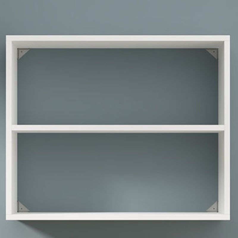 Engineered houten drijvende boekenkast eigentijdse gesloten achterste boekenplank