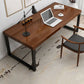 Solid Wood Writing Desk Sled Base Rectangular Office Desk , 29.53" Tall Clearhalo 'furn' 'furn_office_desk' 'Furniture' 'Office Desks' 'Office Furniture' 'office_desk' 1200x1200_5e23b871-4e52-4d46-b0b5-3f26beca0d21