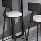 Modern Bar Table Set 1/3 Pieces Faux Marble Rectangle Bistro Set for Indoor