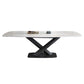 Contemporary Pedestal Dining Table Slate Dining Table for Home