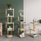 Glam Style Open Bookshelf Vertical Shelf Bookcase for Home Office Clearhalo 'Bookcases' 'furn' 'furn_bookcases' 'Furniture' 'furniture_bookcases' 'Office Furniture' 1200x1200_5e27be15-e7c2-4b5b-bdc3-d543fb27140b