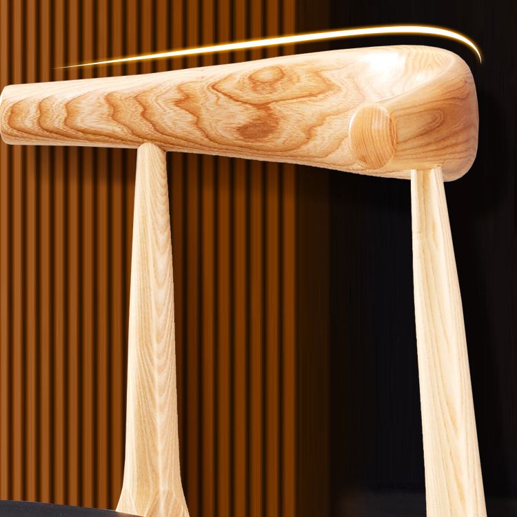 Contemporary Wood Dining Side Chair Open Back Dining Chair with Walnut Legs Clearhalo ' kitchen&dining_furn' 'Dining Chairs' 'Dining Tables & Seating' 'dining_chair' 'furn' 'furn_dining_chair' 'Furniture' 'furniture_dining_chair' 'Kitchen & Dining Furniture' 'kitchen' 1200x1200_5e288055-09fa-4021-ba19-333937c2e434