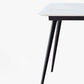 Stone Top Dining Table Traditional Luxury Table with 4 Legs in Black Clearhalo 'Dining Tables & Seating' 'Dining Tables' 'dining_table' 'furn' 'furn_dining_table' 'Furniture' 'furniture_dining_table' 'Kitchen & Dining Furniture' 'kitchen' 'kitchen_dining_table' 1200x1200_5e2ab3ec-9b61-4aaa-8ed4-63e93746e850