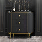 15,6-inch breedte Glam opbergkast steen dressoir met 3/4 laden
