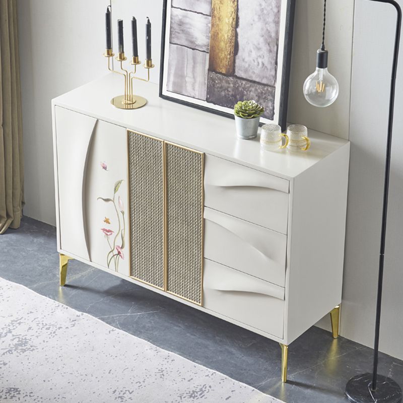 Classic Glam Horizontal Combo Dresser Wood Storage Chest Dresser for Bedroom Clearhalo 'Bedroom Furniture' 'Dressers & Chests' 'dressers_chests' 'furn' 'furn_dressers_chests' 'Furniture' 1200x1200_5e2dca15-a81f-472f-998e-8a0184937a94