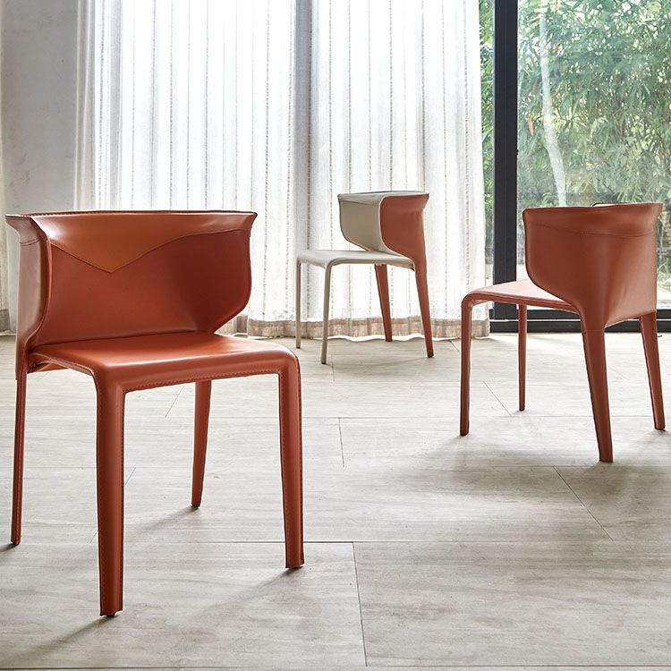 Dining Room Contemporary Dining Chair Metal Wingback Chair with Arm Clearhalo ' kitchen&dining_furn' 'Dining Chairs' 'Dining Tables & Seating' 'dining_chair' 'furn' 'furn_dining_chair' 'Furniture' 'furniture_dining_chair' 'Kitchen & Dining Furniture' 'kitchen' 1200x1200_5e2dd1e0-f2c9-417c-8ab4-3f122fcad5c1