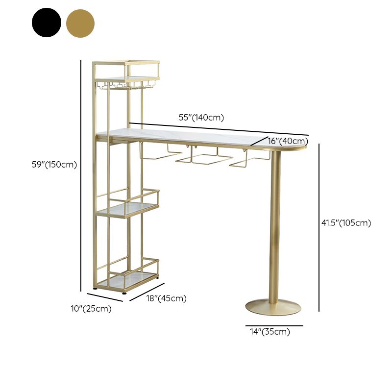 Industrial Bar Table and Stools 1/2/3 Pieces Bar Pub Table Set Clearhalo 'Bar Furniture' 'furn' 'furn_home_bar_bar_sets' 'Furniture' 'Home Bars & Bar Sets' 'home_bar_bar_sets' 'Kitchen & Dining Furniture' 1200x1200_5e2dfc35-c873-4aa7-a062-b35f04c67171