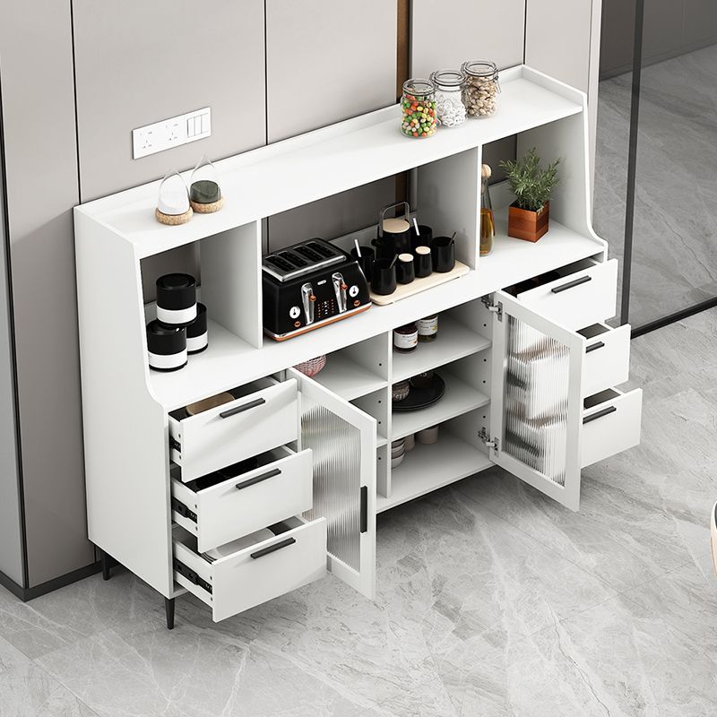 Contemporary Wood Sideboard 50-inch Height Cupboard for Living Room Clearhalo 'buffet_sideboard' 'Buffets & Sideboards' 'furn' 'furn_buffet_sideboard' 'Furniture' 'furniture_buffet_sideboard' 'Kitchen & Dining Furniture' 1200x1200_5e305e8d-8945-4397-9f63-e4bf83176378