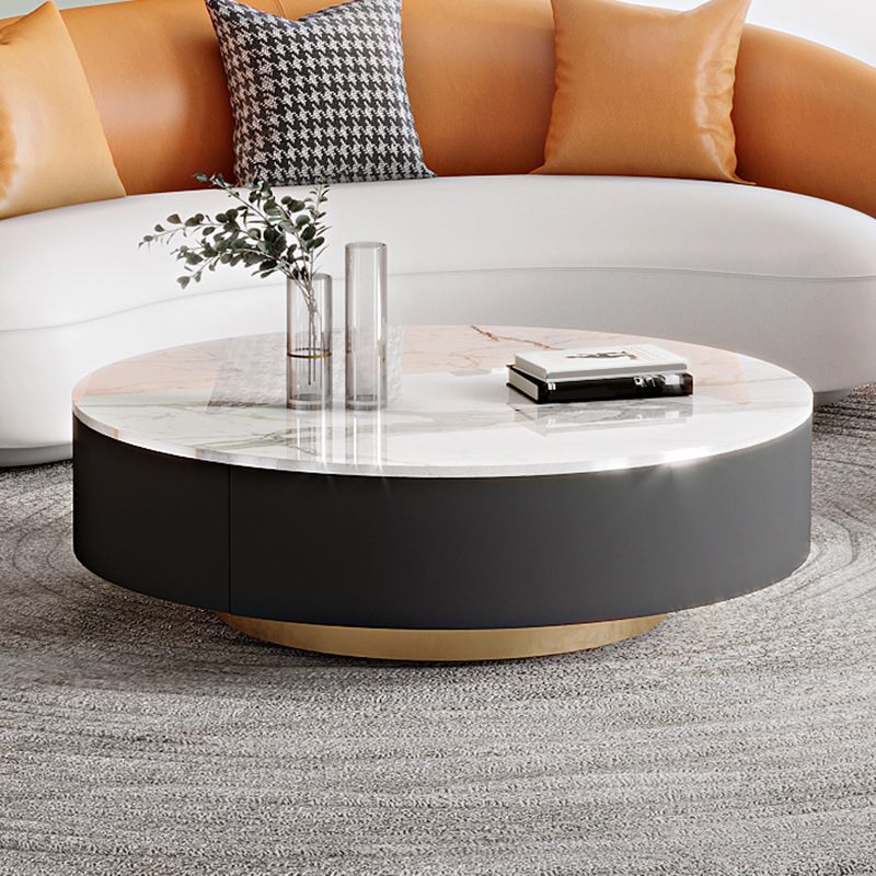 Canapé de bras en pente contemporain 28,34 pieds de haut canapé incurvé pour le salon