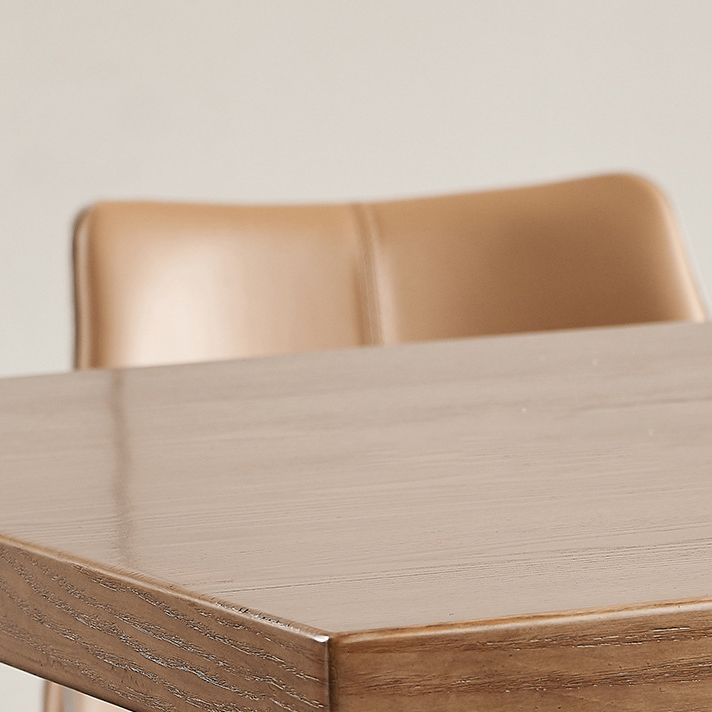 Moderna 1/2/5/7 piezas Juego de comedor rectangular mesa de comedor de madera maciza con sillas