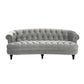 Classic Glam 3-seater Sofa Rolled Arm Couch with Tufted Back for Living Room Clearhalo 'Furniture' 'furniture_sofas' 'Living Room Furniture' 'Sofa' 'sofas' 1200x1200_5e360dce-0b95-4b2a-a0bb-e8a189990ba3