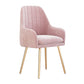 Scandinavian Upholstered Arm Dining Chair Solid Back Dining Single Chair for Home Clearhalo ' kitchen&dining_furn' 'Dining Chairs' 'Dining Tables & Seating' 'dining_chair' 'furn' 'furn_dining_chair' 'Furniture' 'furniture_dining_chair' 'Kitchen & Dining Furniture' 'kitchen' 1200x1200_5e3ca1cd-a793-4528-ac7f-0c27264de7f1