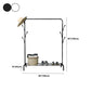 Stable Metallic Coat Hanger Free Standing Coat Rack With Storage Shelving Clearhalo 'Entry & Mudroom Furniture' 'furn' 'furn_hall_tree_coat_racks' 'Furniture' 'Hall Trees & Coat Racks' 'hall_tree_coat_racks' 1200x1200_5e3e4c9c-b62a-40f4-a9f0-28196662ecde
