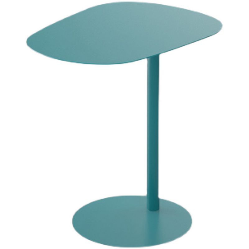 Mid-Century Pedestal Sofa Side Accent Table Iron End Slide Table Clearhalo 'Coffee & Accent Tables' 'End & Side Tables' 'end_side_tables' 'furn' 'furn_end_side_tables' 'Furniture' 'Living Room Furniture' 1200x1200_5e3feec1-ad35-400b-a6e7-419c36c9b43c