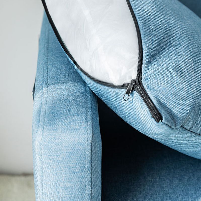 Moderno slip shood standard coperto con divano braccio quadrato di stoccaggio