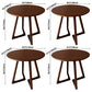 Contemporary Style Round Dining Table Solid Wood Furniture for Dining Room Clearhalo ' dining_table' 'Dining Tables & Seating' 'Dining Tables' 'furn' 'furn_dining_table' 'Furniture' 'furniture_dining_table' 'Kitchen & Dining Furniture' 'kitchen&dining_furn' 'kitchen' 'kitchen_dining_table' 1200x1200_5e4357a6-a83d-4467-a81d-919c2326b2f0