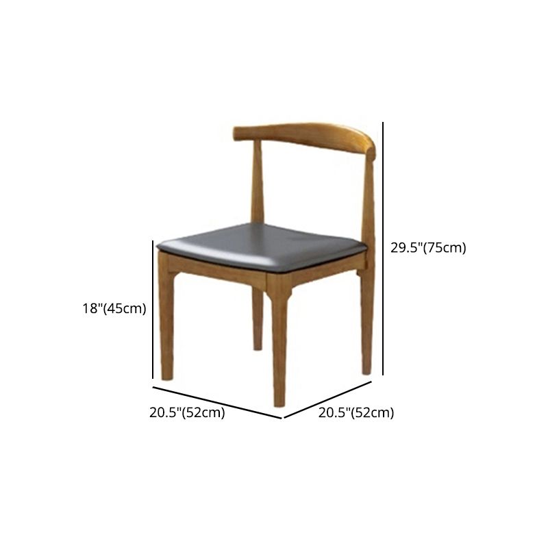 Modern 1/5/7 Pieces Rectangle Dining Set Solid Wood Dining Table with Chairs Clearhalo 'Dining Room Sets' 'Dining Tables & Seating' 'dining_room_set' 'furn' 'furn_dining_room_set' 'Furniture' 'furniture_dining_room_set' 'Kitchen & Dining Furniture' 'kitchen&dining_furn' 'kitchen' 1200x1200_5e43b5bd-33b3-4aa1-9882-b4037933fb27