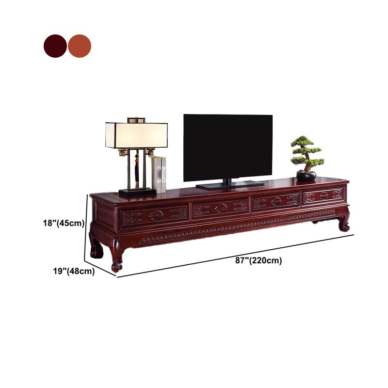 Wooden TV Cabinet Classical Storage TV Stand for Living Room Clearhalo 'furn' 'furn_tv_stands_entertainment_centers' 'Furniture' 'Living Room Furniture' 'TV Stands & Entertainment Centers' 'TV Stands & Media Storage Furniture' 'tv_stands_entertainment_centers' 1200x1200_5e43cd20-a6ea-42fc-b984-7b600c53525b