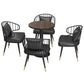 Industrial Dining Table Solid Wood Table with Black Base for Home Kitchen Dinner Clearhalo ' dining_table' 'Dining Tables & Seating' 'Dining Tables' 'furn' 'furn_dining_table' 'Furniture' 'furniture_dining_table' 'Kitchen & Dining Furniture' 'kitchen&dining_furn' 'kitchen' 'kitchen_dining_table' 1200x1200_5e4a9713-cedb-4407-b45d-e34a3ba2e988