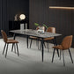 Metal Industrial Rectangle Dining Table Grey Sintered Stone Table with 4 Legs Clearhalo ' dining_table' 'Dining Tables & Seating' 'Dining Tables' 'furn' 'furn_dining_table' 'Furniture' 'furniture_dining_table' 'Kitchen & Dining Furniture' 'kitchen&dining_furn' 'kitchen' 'kitchen_dining_table' 1200x1200_5e4d53f1-309d-4b69-a0bc-ad7ad771b435