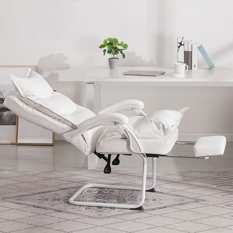 Padded Arms Office Chair Modern Leather No Distressing Ergonomic Desk Chair Clearhalo 'furn' 'furn_office_chair' 'Furniture' 'Office Chairs' 'Office Furniture' 'office_chair' 1200x1200_5e4ec2b3-6624-497a-94af-c4586b2c2de8