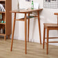 Mesa de comedor moderna con altura de mostrador de madera maciza