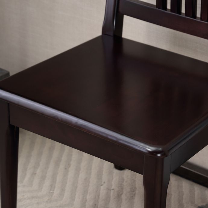 Traditional 18'' Wide Wood Dining Side Chair Slat Back Chair for Home Use Clearhalo ' kitchen&dining_furn' 'Dining Chairs' 'Dining Tables & Seating' 'dining_chair' 'furn' 'furn_dining_chair' 'Furniture' 'furniture_dining_chair' 'Kitchen & Dining Furniture' 'kitchen' 1200x1200_5e4fd9f1-b012-47fe-9499-816db7f3ec23