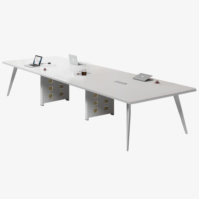 Contemporary Rectangle Dining Table Solid Wood Top Indoor Table with 4 Legs Clearhalo ' dining_table' 'Dining Tables & Seating' 'Dining Tables' 'furn' 'furn_dining_table' 'Furniture' 'furniture_dining_table' 'Kitchen & Dining Furniture' 'kitchen&dining_furn' 'kitchen' 'kitchen_dining_table' 1200x1200_5e521d49-a581-4bec-bac7-44086d01bd06