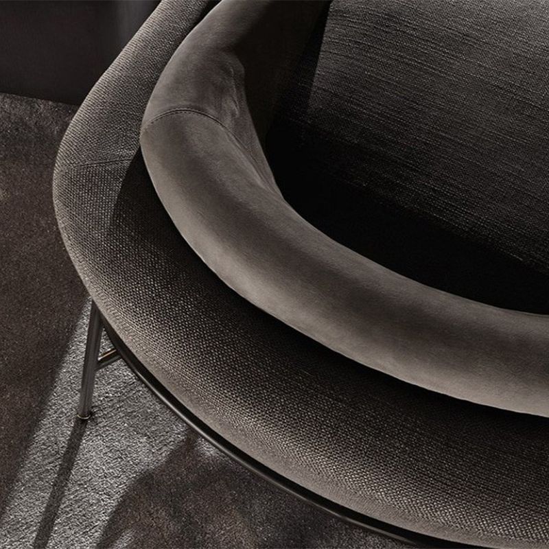 29.52" Wide Barrel Chair Arms Included Barrel Accent Chair with Basic Four Leg Clearhalo 'Accent Chairs' 'accent_chairs' 'Chairs & Seating' 'furn' 'furn_accent_chairs' 'Furniture' 'Living Room Furniture' 1200x1200_5e532dcb-0106-499f-bb8c-d3b0059390cf