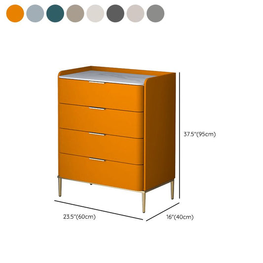 Glam Stone Storage Chest Bedroom 15.7" Wide Vertical Chest with Drawers Clearhalo 'Bedroom Furniture' 'Dressers & Chests' 'dressers_chests' 'furn' 'furn_dressers_chests' 'Furniture' 1200x1200_5e5fa1b8-f185-45a2-8583-29004ba08b70